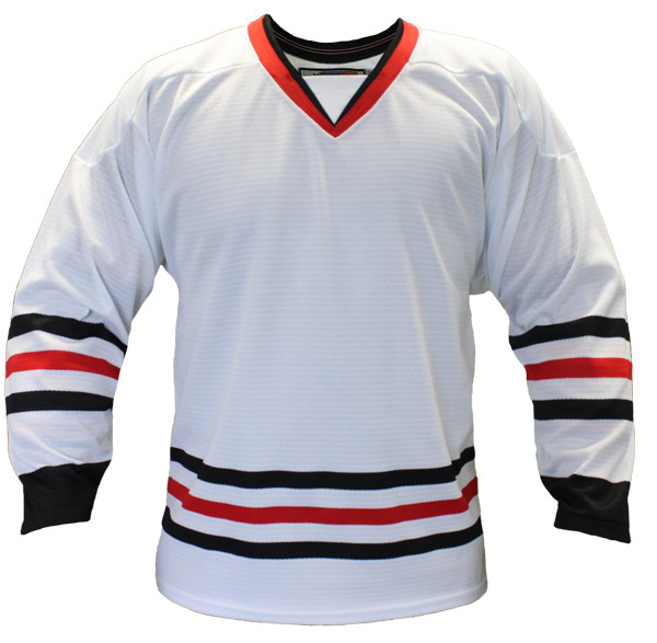 Athletic Knit CAL894B Calgary Flames Reverse Retro Jersey
