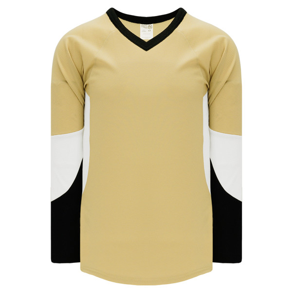 gold hockey jersey