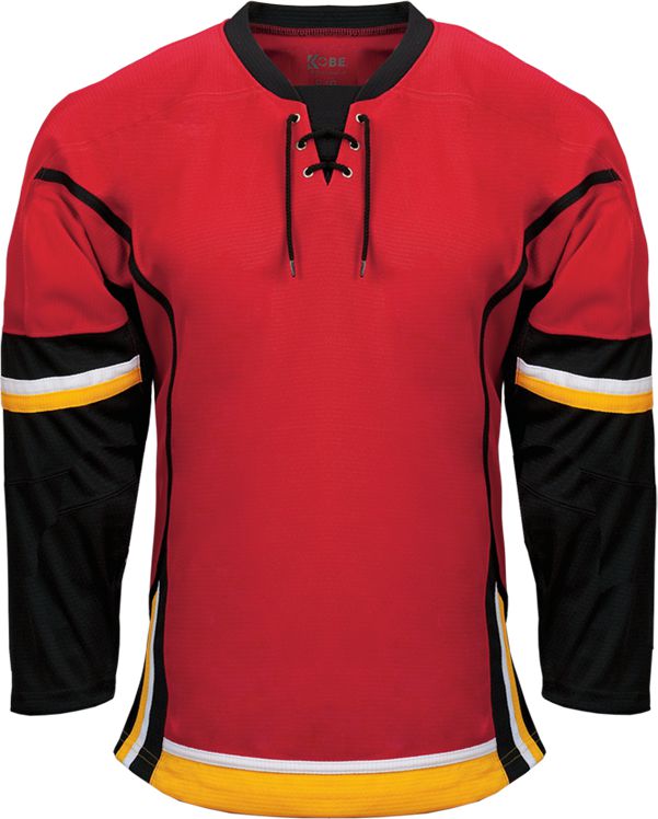Blank Calgary Flames Reverse Retro Jersey - Athletic Knit CAL894B